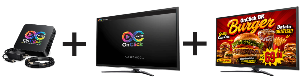 Produtos OnClick Digital Signage